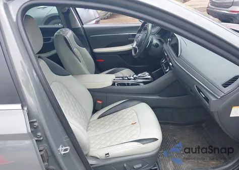 2023 Hyundai Sonata Hybrid Sel from USA, damaged, VIN KMHL34JJ0PA065563